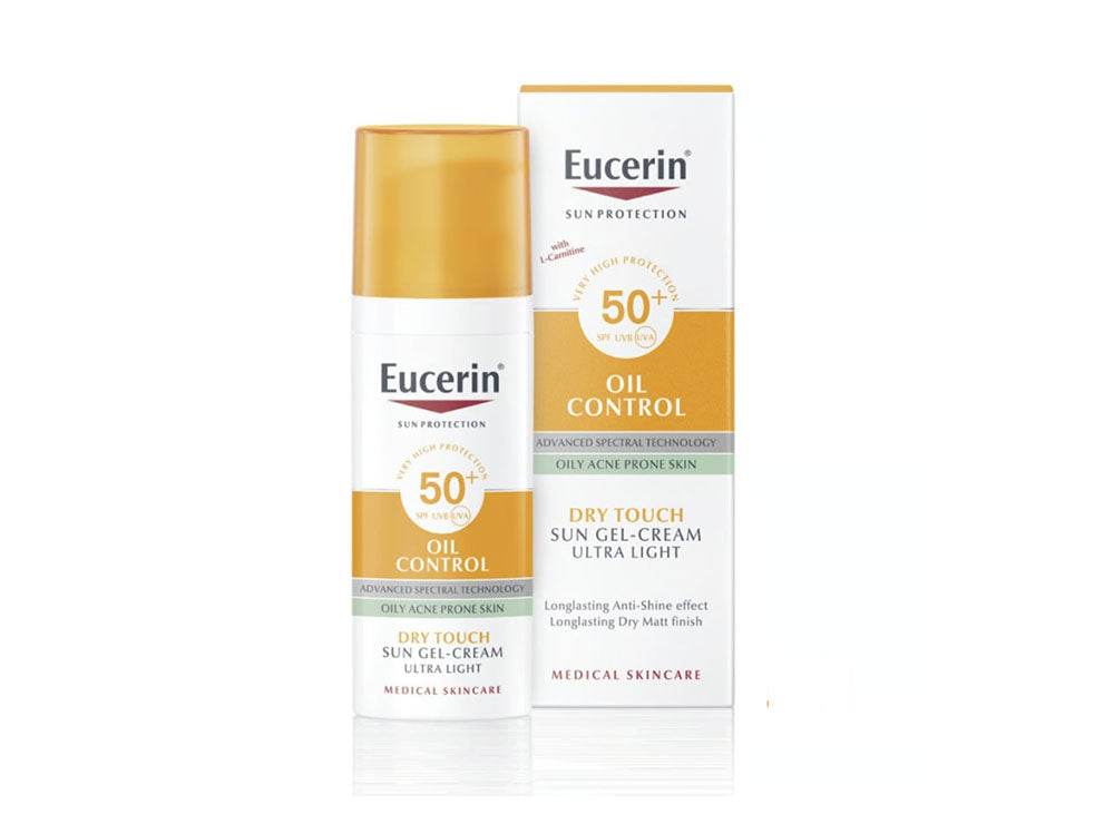 Eucerin Sun Gel Cream Ultra Light Oil Control Dry Touch Spf50+ 50 ml