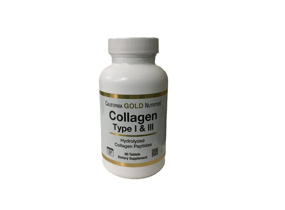 California Gold Collagen Type I & Iii 3G With Vitamin C 30Mg 60 pieces