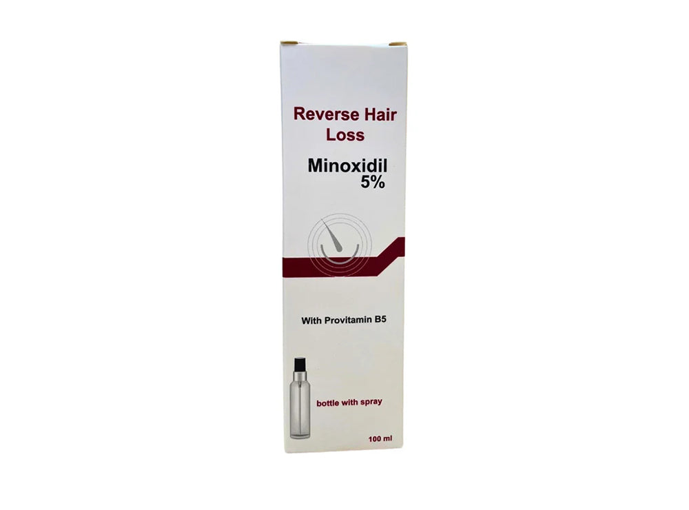 Minoxidil 5% Reverse Hair Loss Spray 100 ml