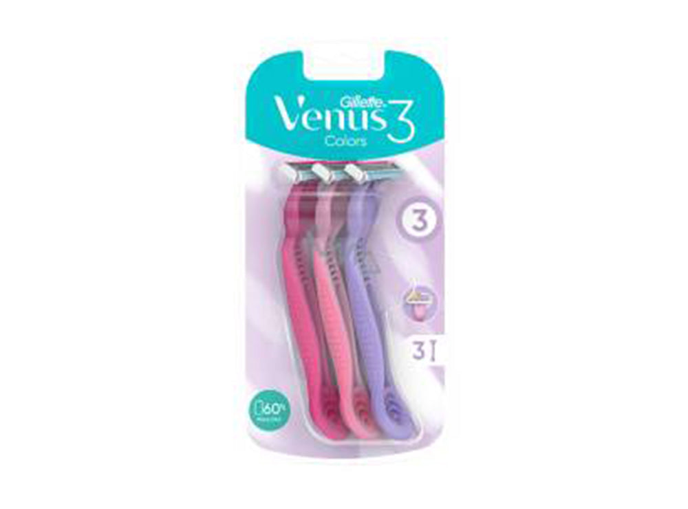 Gillette Venus Colors 3 pieces