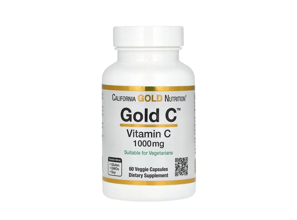 California Gold Vitamin C 1000Mg 60 capsules