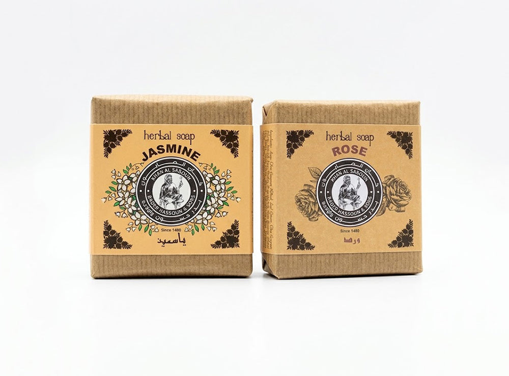 Khan Al Saboun Herbal Soap Rose 80 g