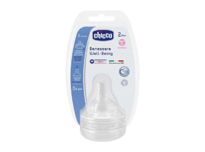 Chicco 2M+ Rechange Anti Colic Adj Flow 2 pieces