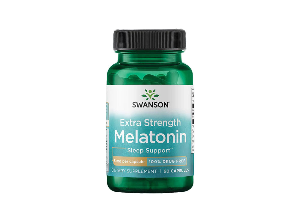 Swanson Extra Strength Melatonin 5Mg 60 capsules