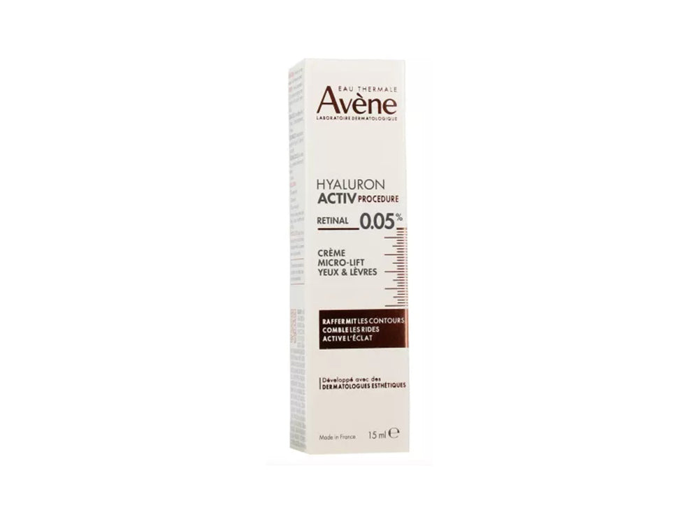 Avene Hyaluron Activ Procedure Creme Micro Lift Yeax & Levres 15 ml