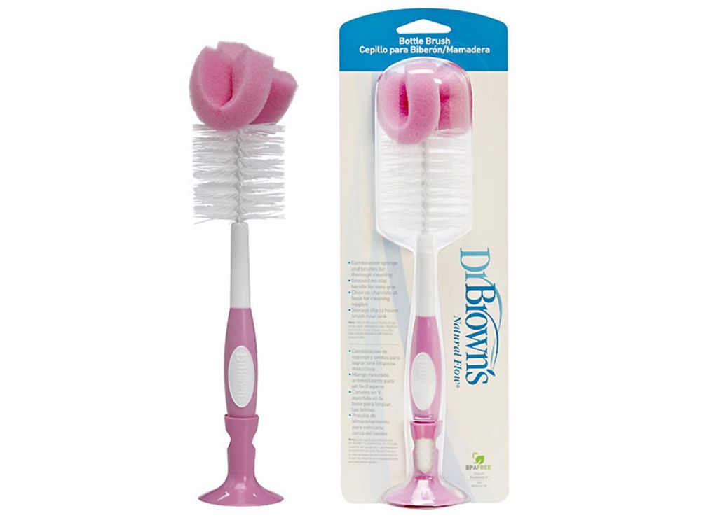 Dr Brown's Bottle Brush Pink