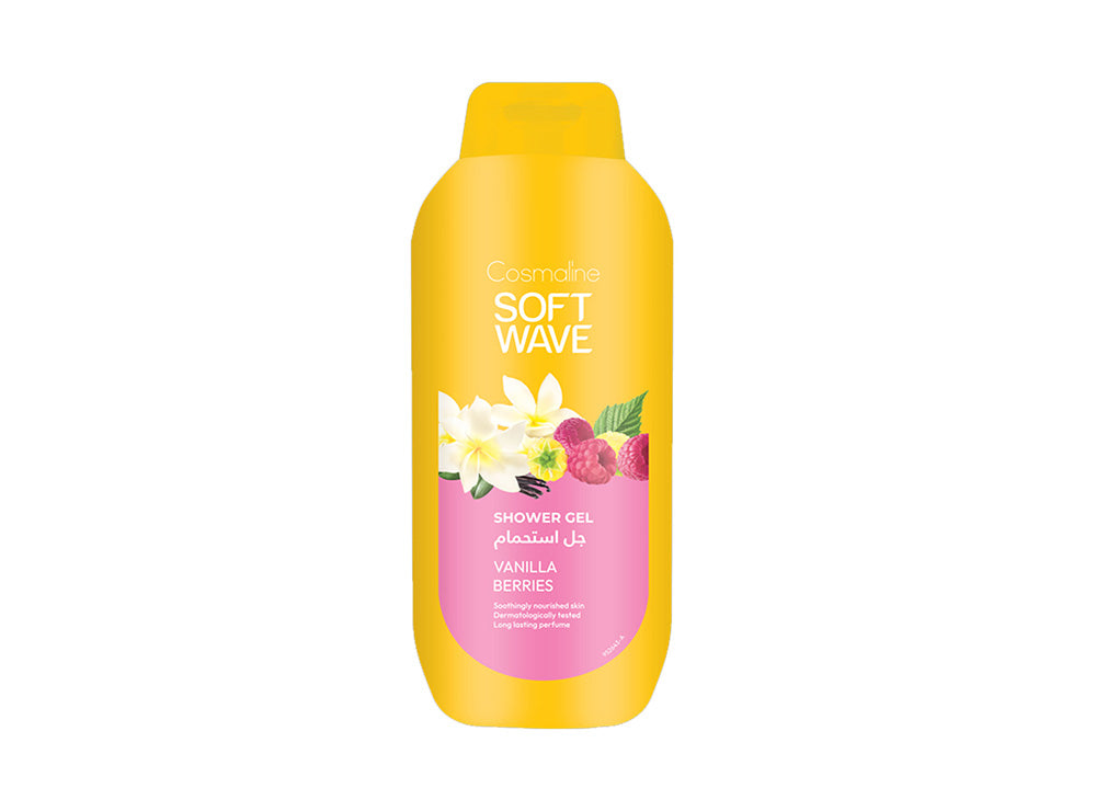 Soft Wave Shower Gel Vanilla Berries 650 ml