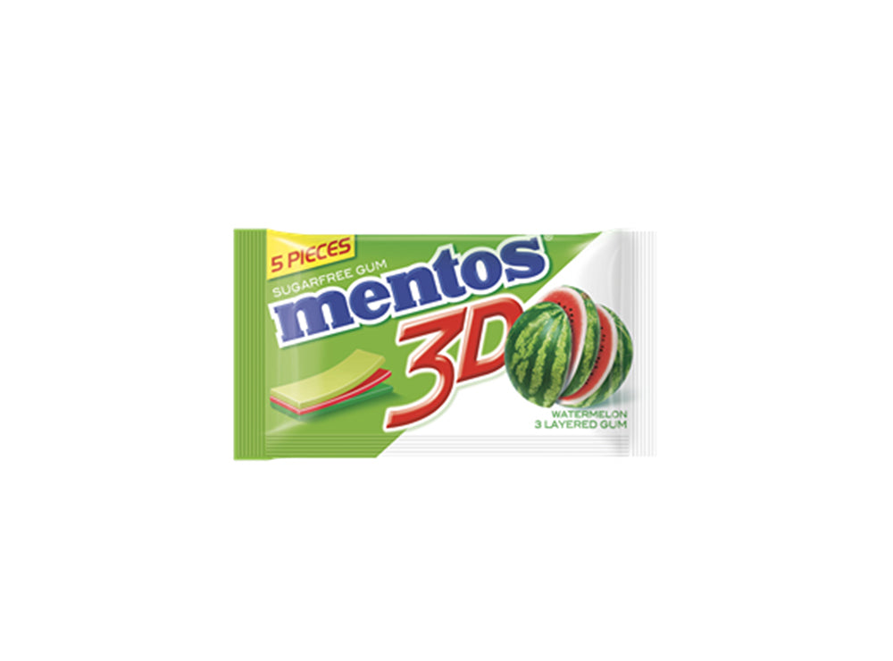 Mentos 3D Watermelon 5 pieces