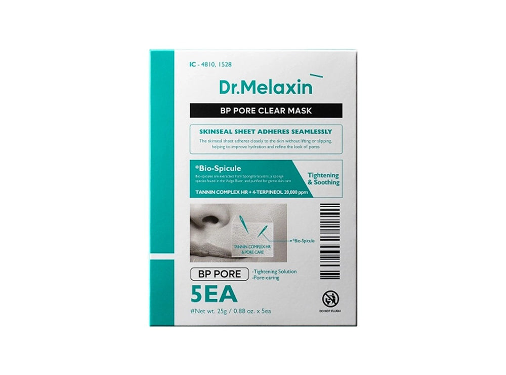 Dr Melaxin Bp Pore Clear Mask Pack 5 pieces