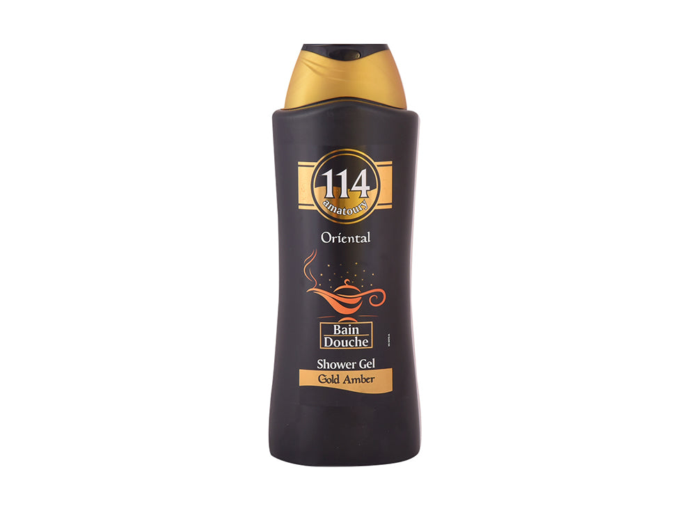 114 Shower Gel Oriental Gold Amber 650 ml