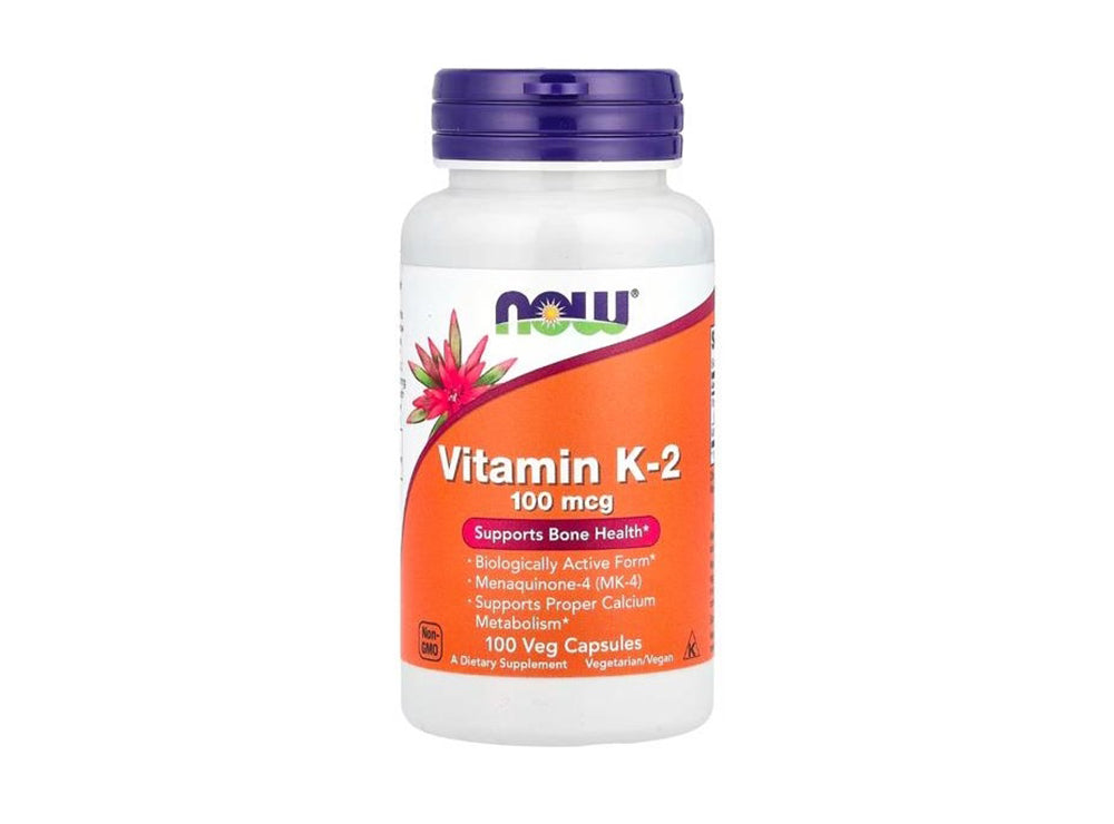 Now Vitamin K2 100Mcg 100 capsules