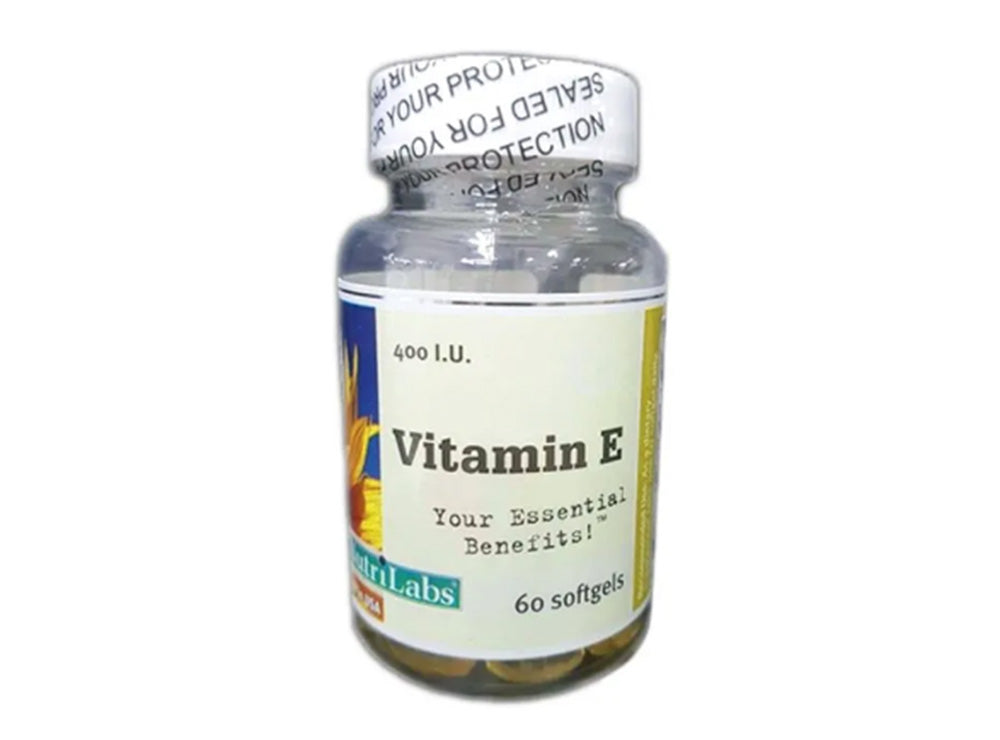 Nutrilab Vitamin E 400Iu 60 capsules