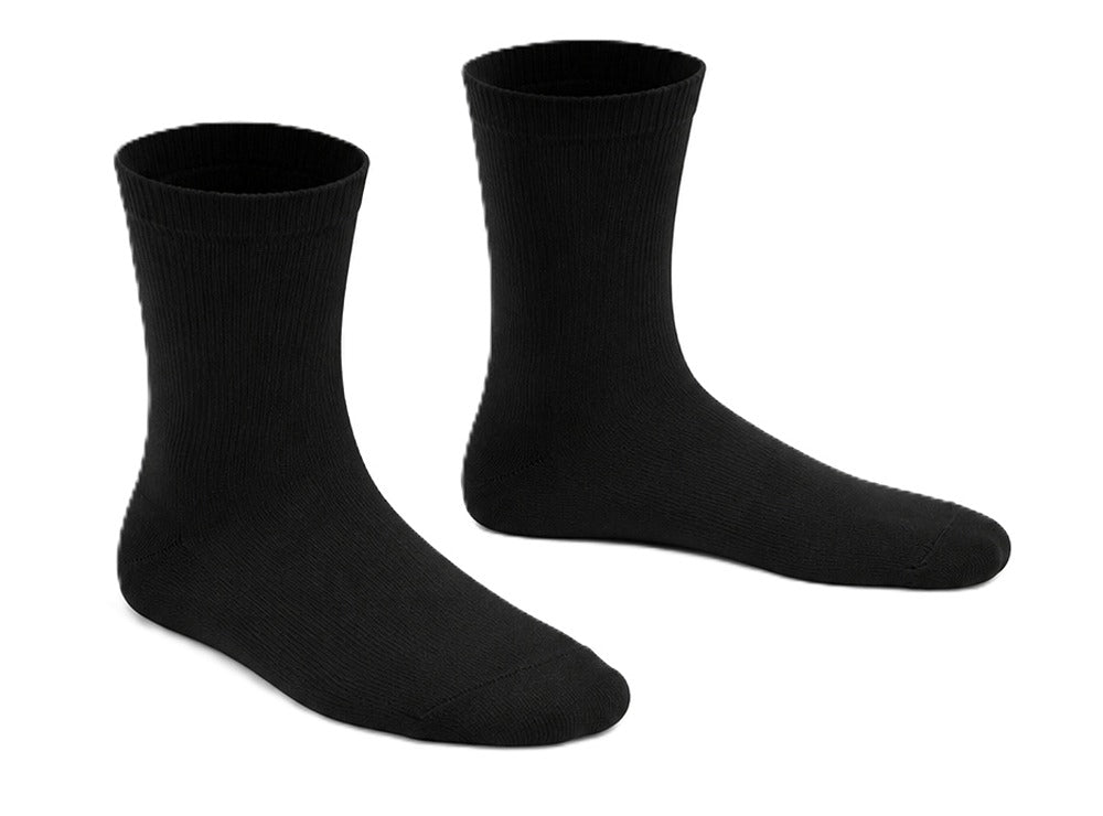 Marie France Junior Classic Girls Socks Cotton Lycra Black 4 To 6 Years Size 28 To 30