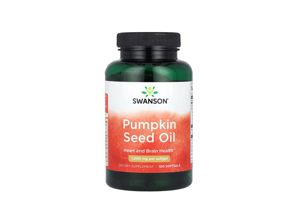 Swanson Pumpkin Seed Oil 1000Mg 100 pieces