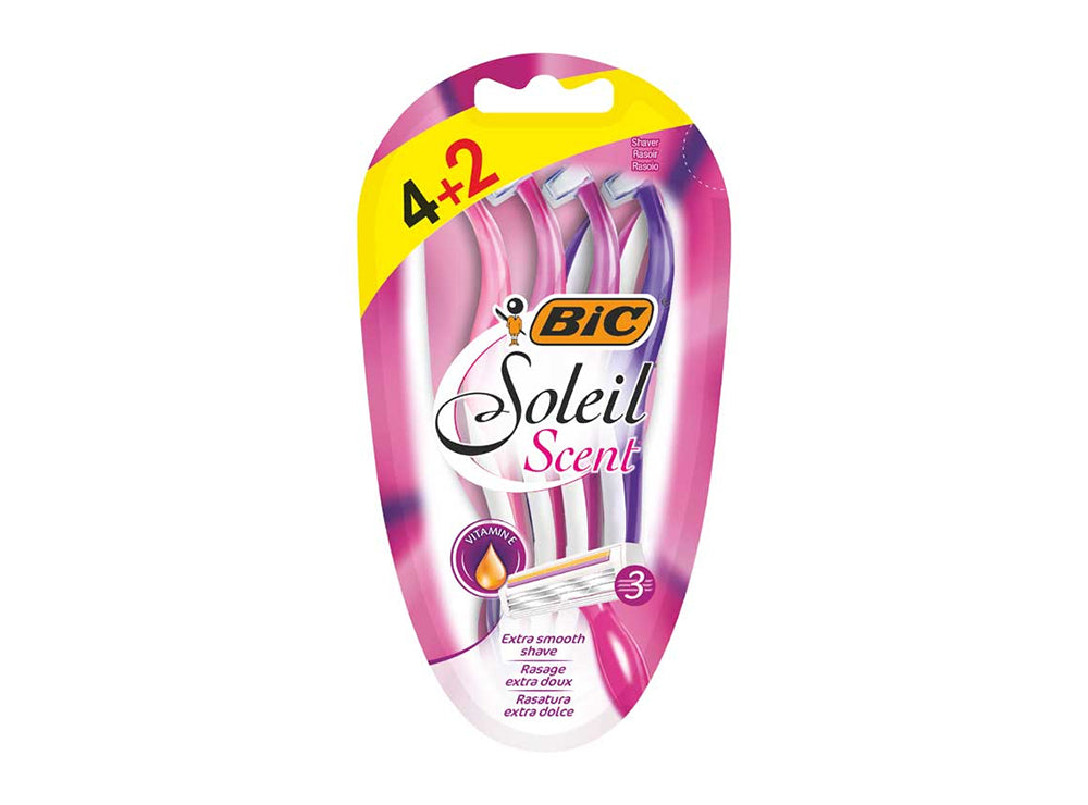 Bic Soleil Scent 4+2 Razors