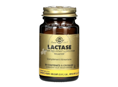 Solgar Lactase 30 Tablets 30 tabs