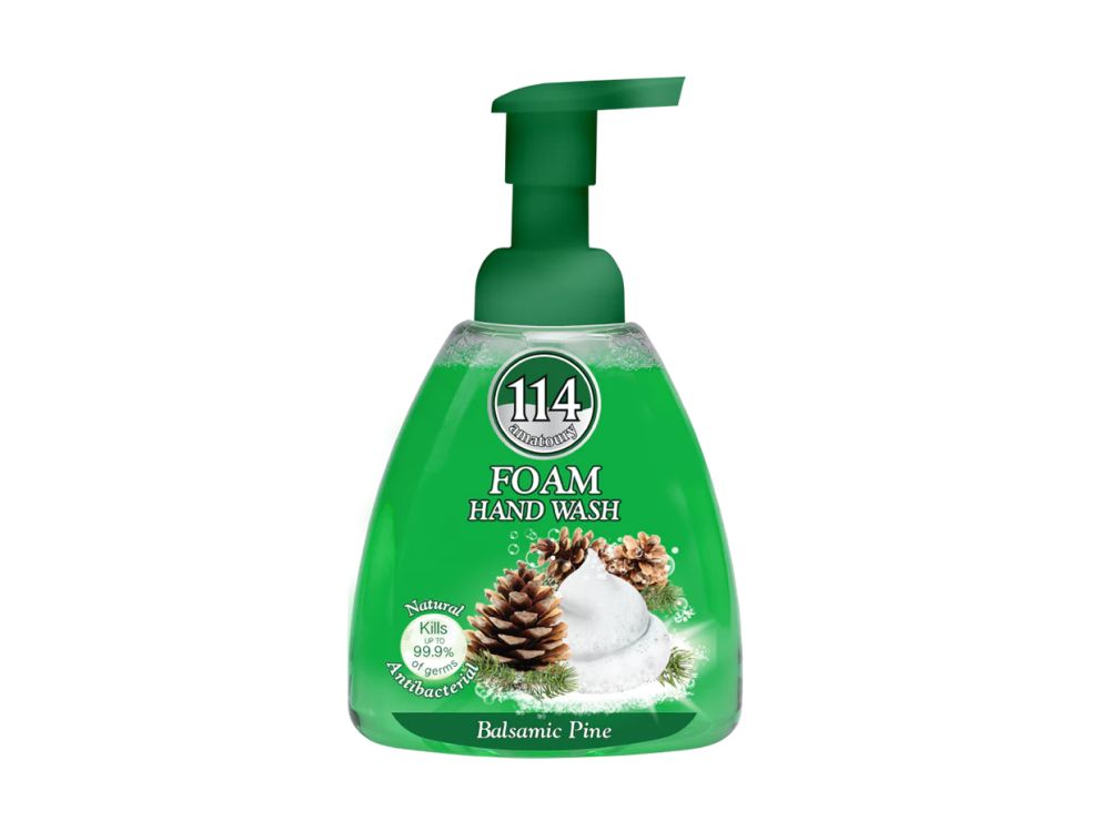 114 Hand Wash Foam Balsamic Pine 400 ml
