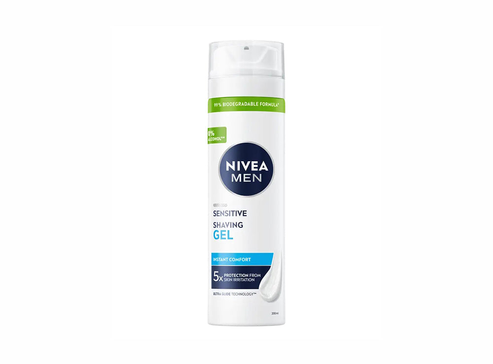 Nivea Shaving Gel For Men Sensitive 200 ml