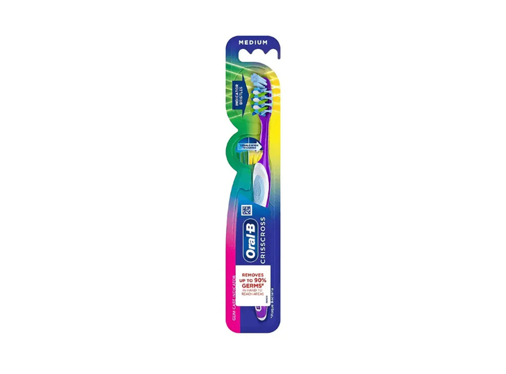 Oral B Toothbrush Crisscross Gum Care Indicator Medium