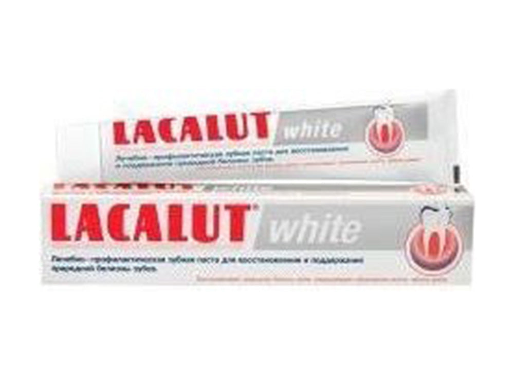 Lacalut Tp White Gris 75 ml
