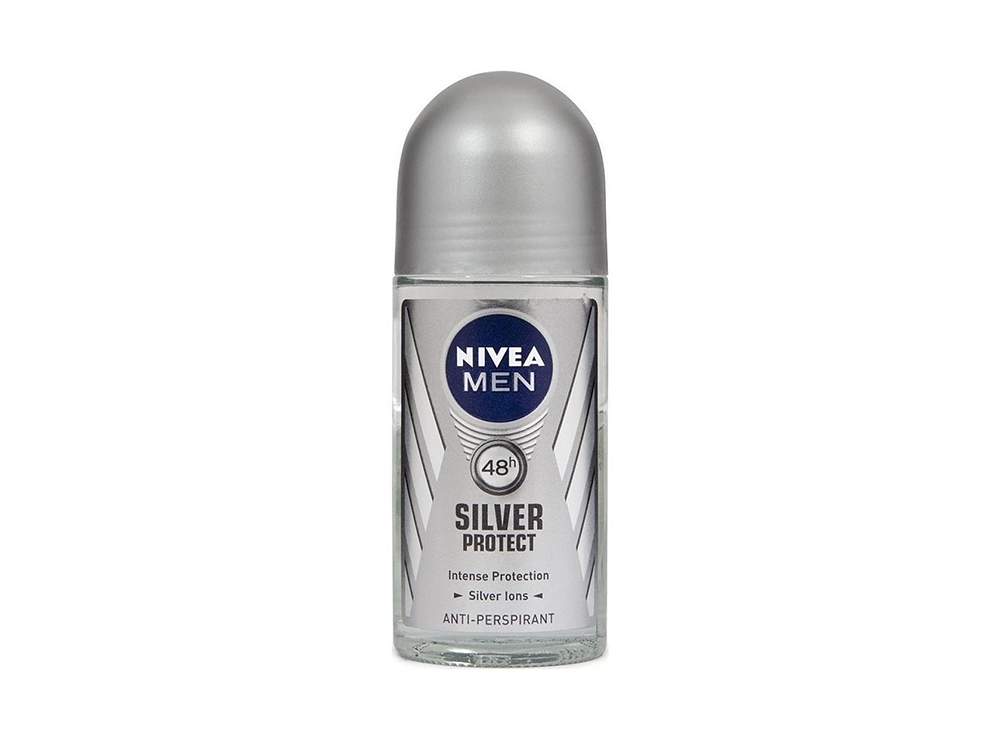 Nivea Deo Roll On Silver Protect For Men 50 ml