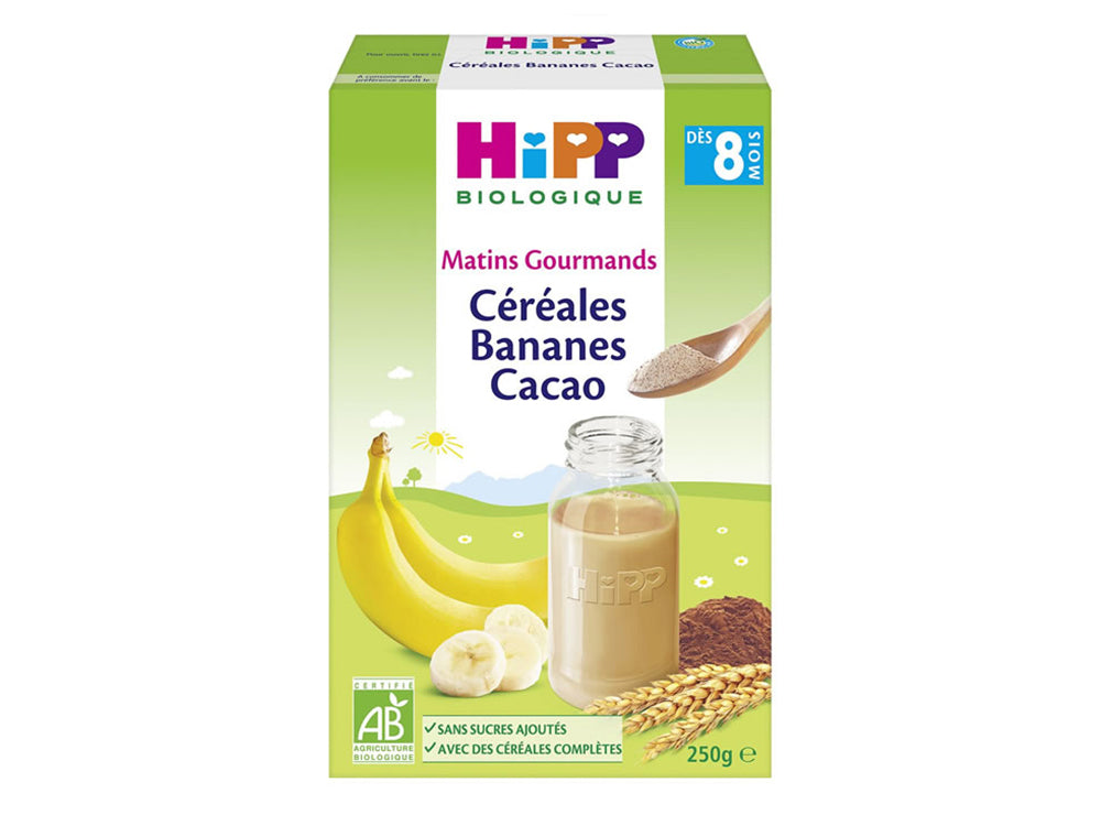 Hipp Cereal Banana Cocoa 8M 200 g