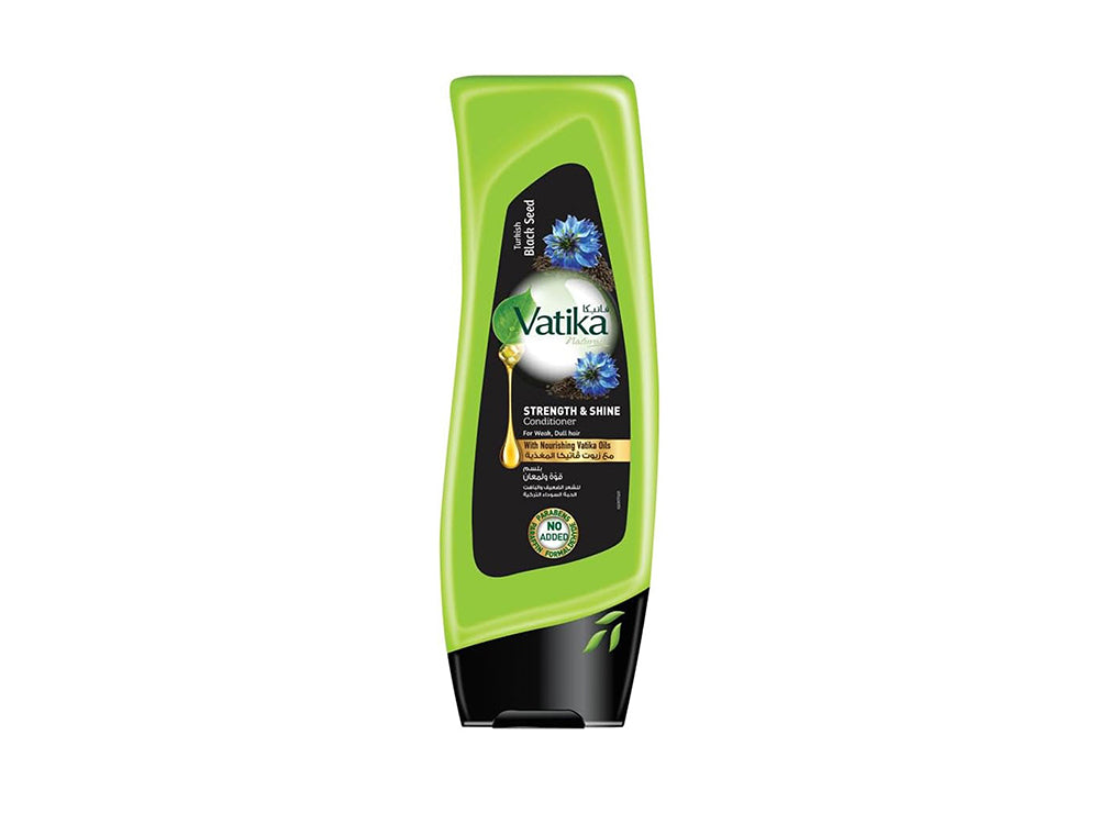 Vatika Conditioner Strength & Shine Black Seed 400 ml