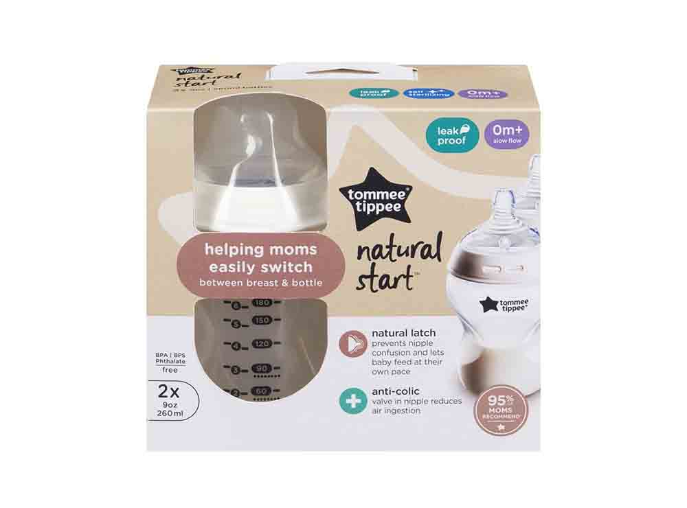 Tommee Tippee Natural Start Bottle Colorless 0M+ 260 ml