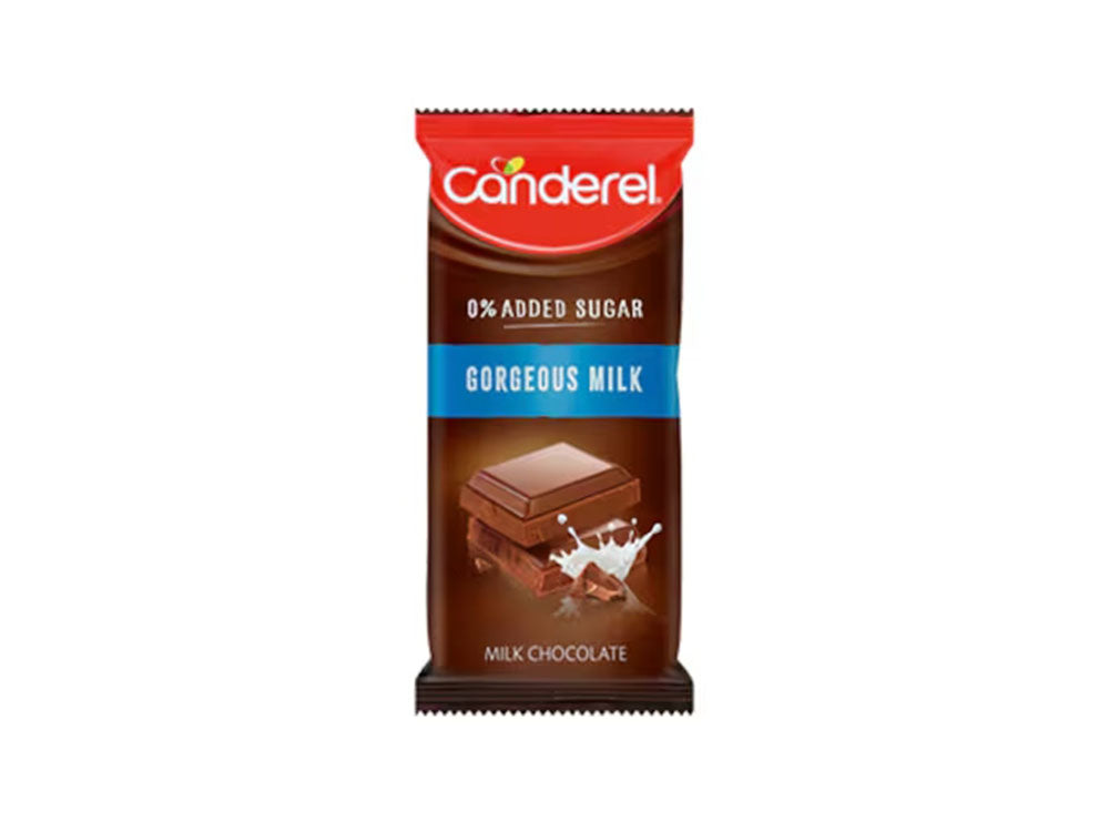 Canderel Chocolate Gorgeos Milk Bar 100 g