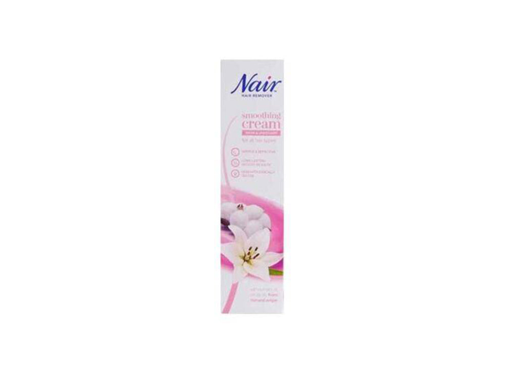 Nair Cream Hair Remover Smoothing With Extract Of White Lily 100 ml
