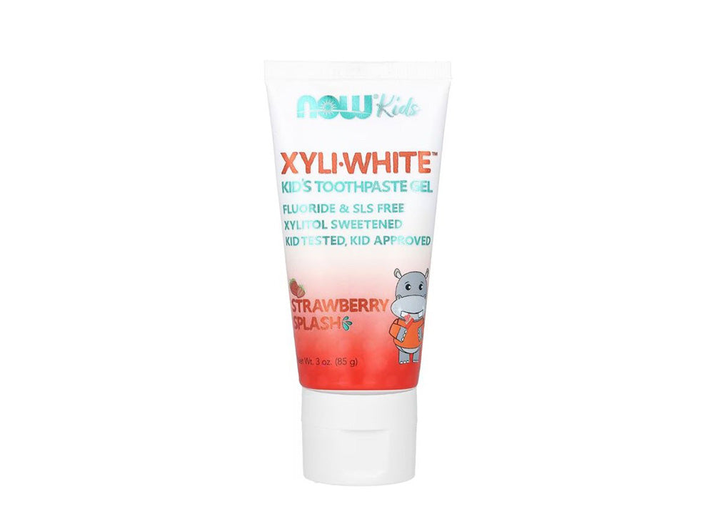 Now Xyliwhite Kids Toothpaste Gel Strawberry 85 g