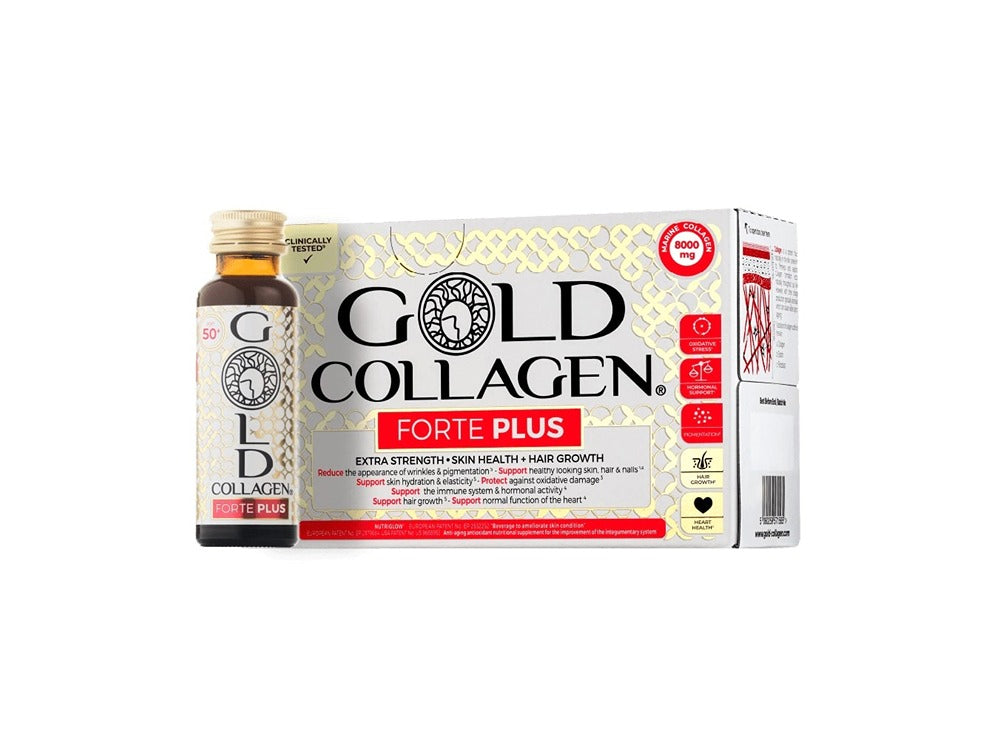 Pure Gold Collagen Forte Plus Red 8000Mg Drinkable Bottles 50 ml