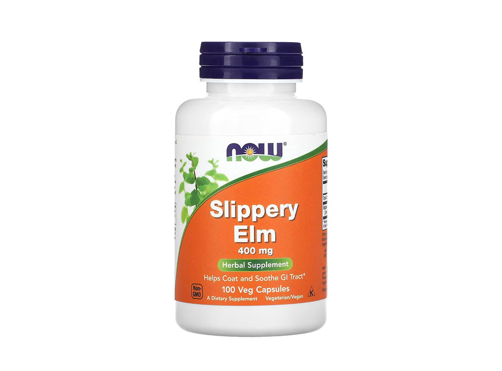 Now Slippery Elm 400Mg 100 capsules
