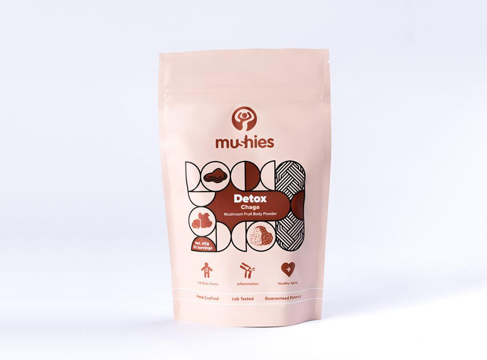 Mushies Detox Chaga Mushroom Powder 60 g