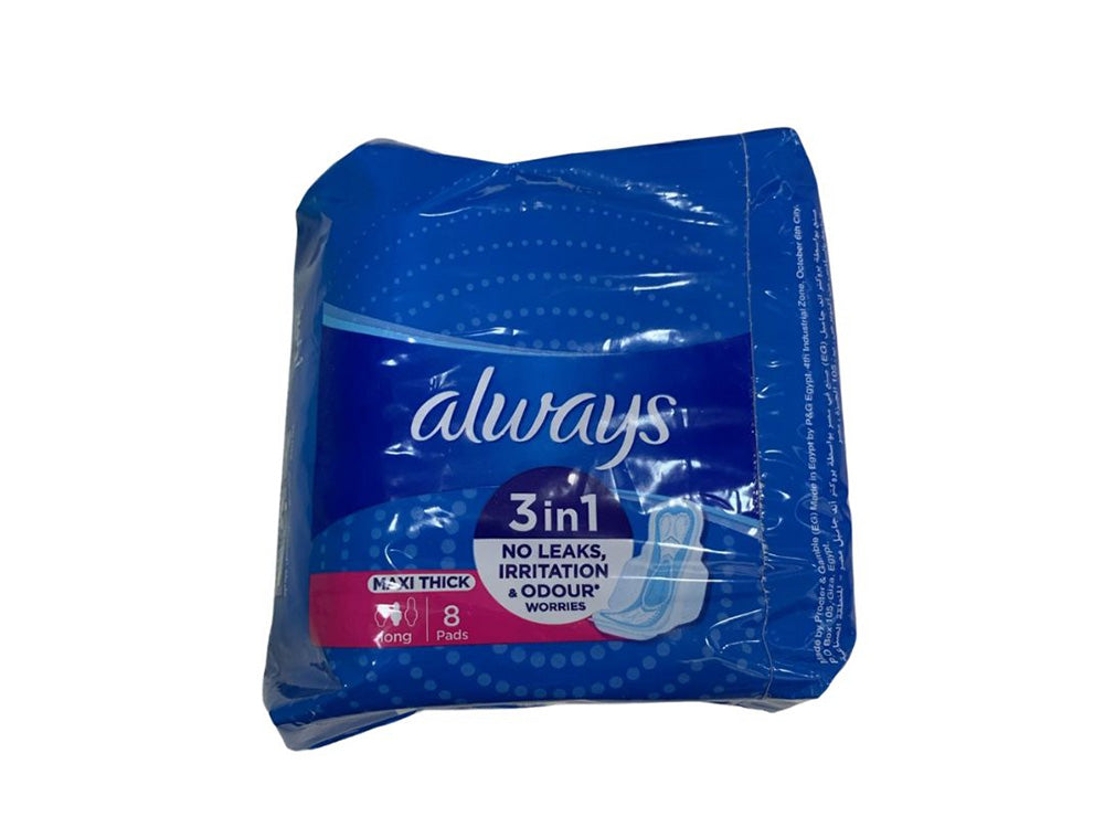 Always Maxi Thick Long 8 pieces