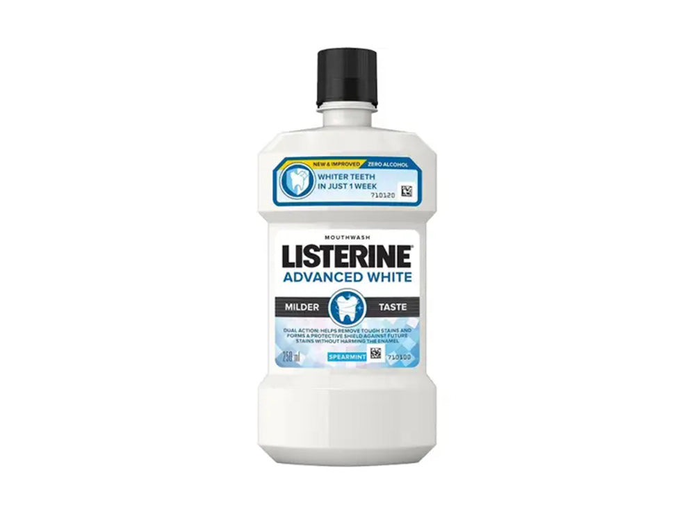 Listerine Mouth Wash Advanced White Mild Taste 250 ml
