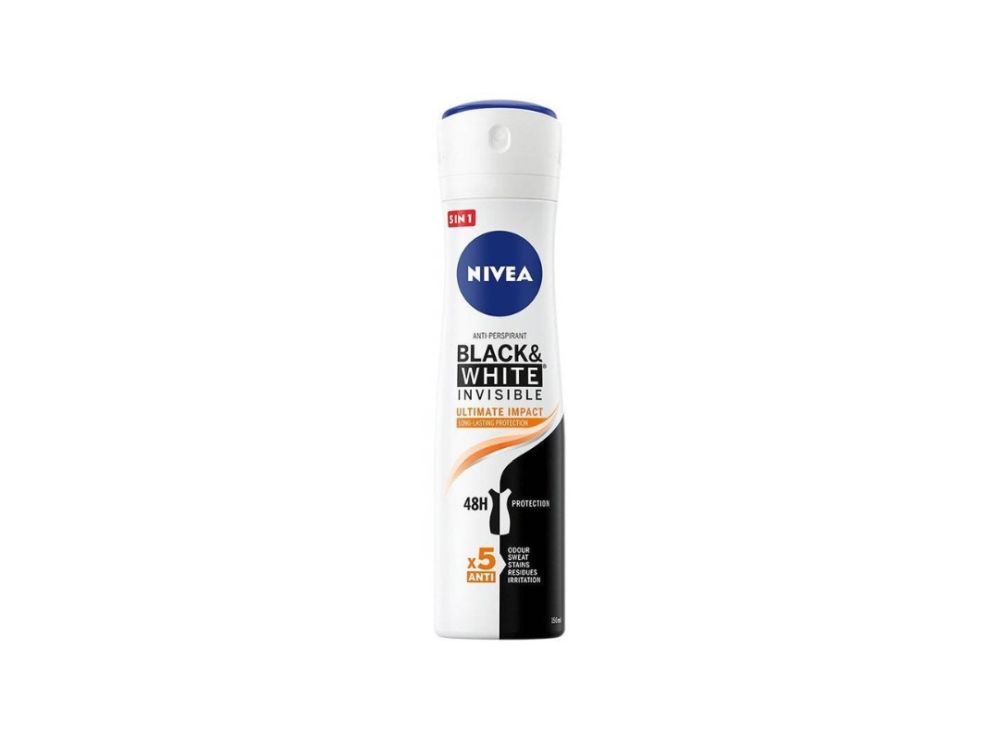 Nivea Deo Spray Black & White Ultimate Impact For Women 150 ml