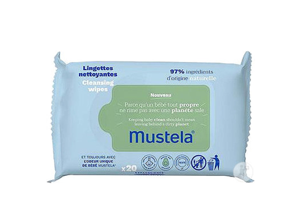Mustela Lingette Visage 20 pieces
