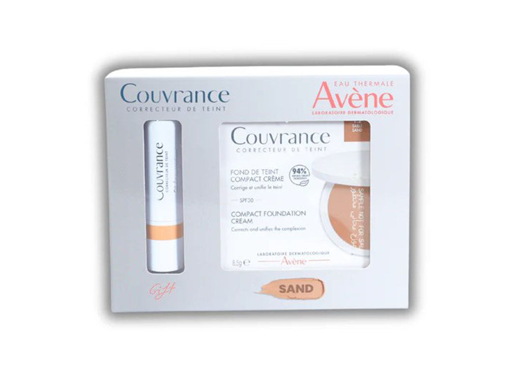 Avene Kit Couvrance Foundation Compact 1.2 Sable Spf30 + Free Correcteur 8.5 g