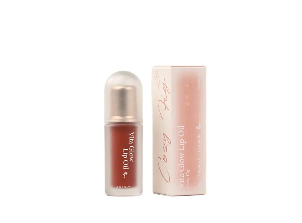 Axis Y Vita Glow Lip Oil Cozy Fig 4 ml