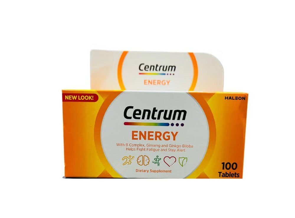 Centrum Energy 100 Tablets 100 pieces