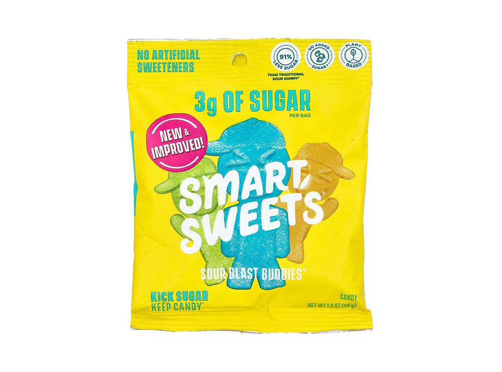 Smart Sweets Sour Blast Buddies Berry Blue Raspberry 3G Sugar 50 g