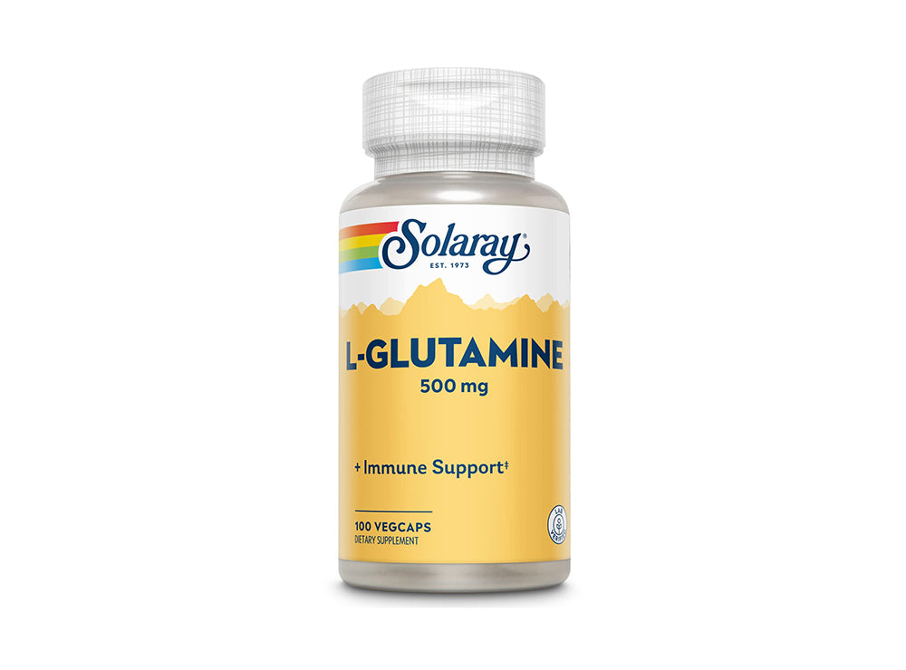 Solaray L Glutamine 500Mg 50 capsules