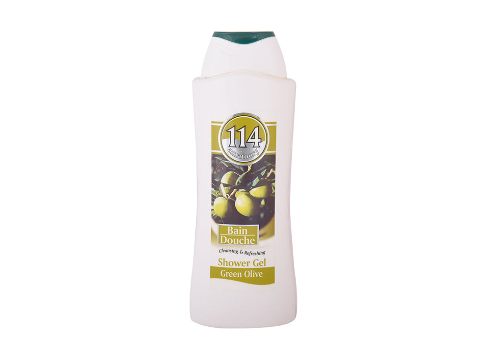 114 Shower Gel Green Olive 650 ml