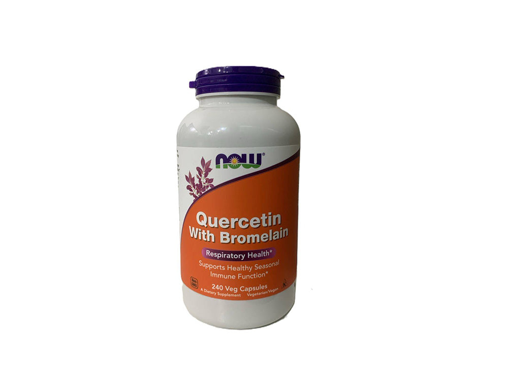 Now Quercetin 800Mg With Bromelain 165Mg 240 pieces