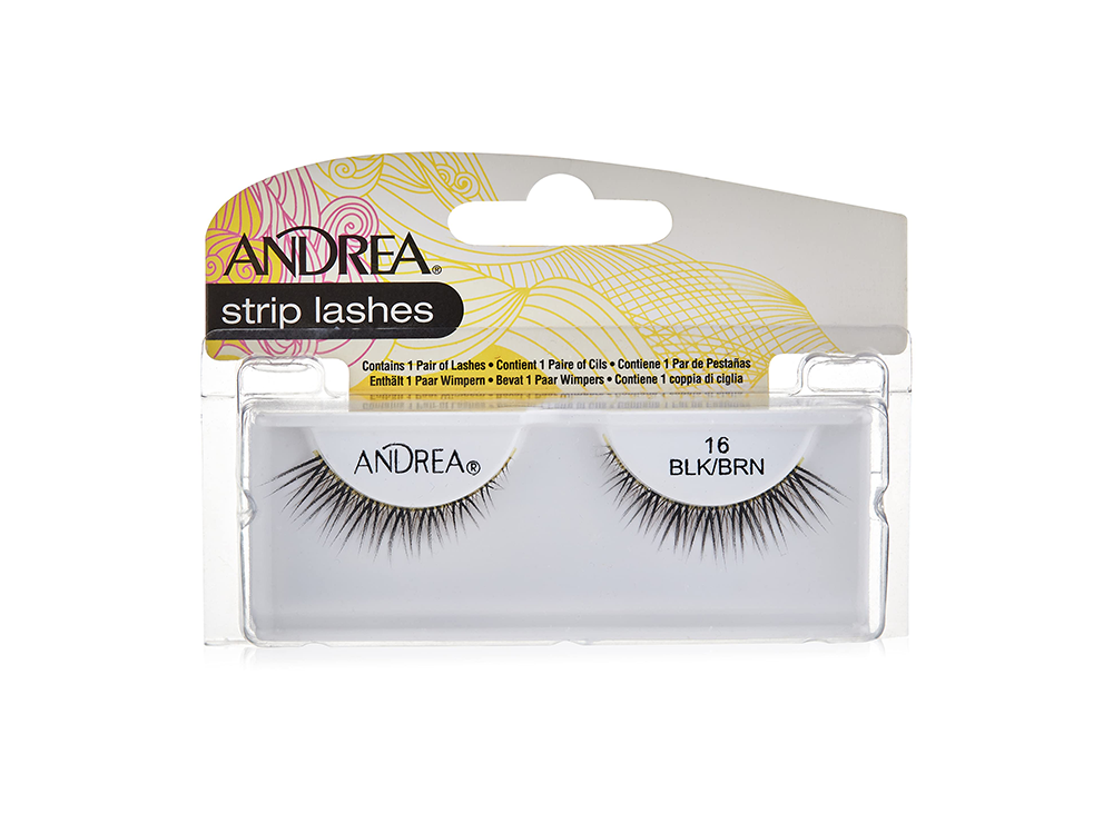 Andrea Strip Lashes 16 Black/Brown