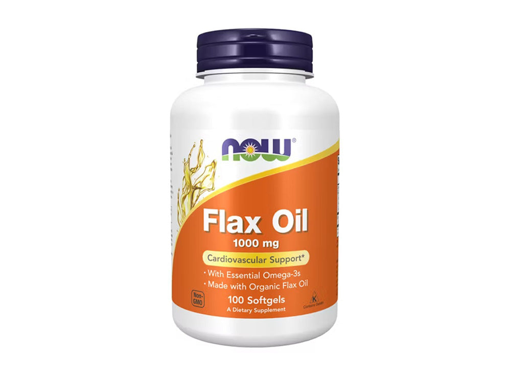 Now Flax Oil 1000Mg 100 softgels