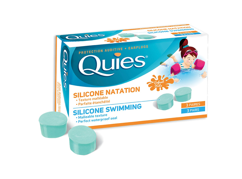 Quies Silicone Swimming Kids 3 Paires 3 pairs