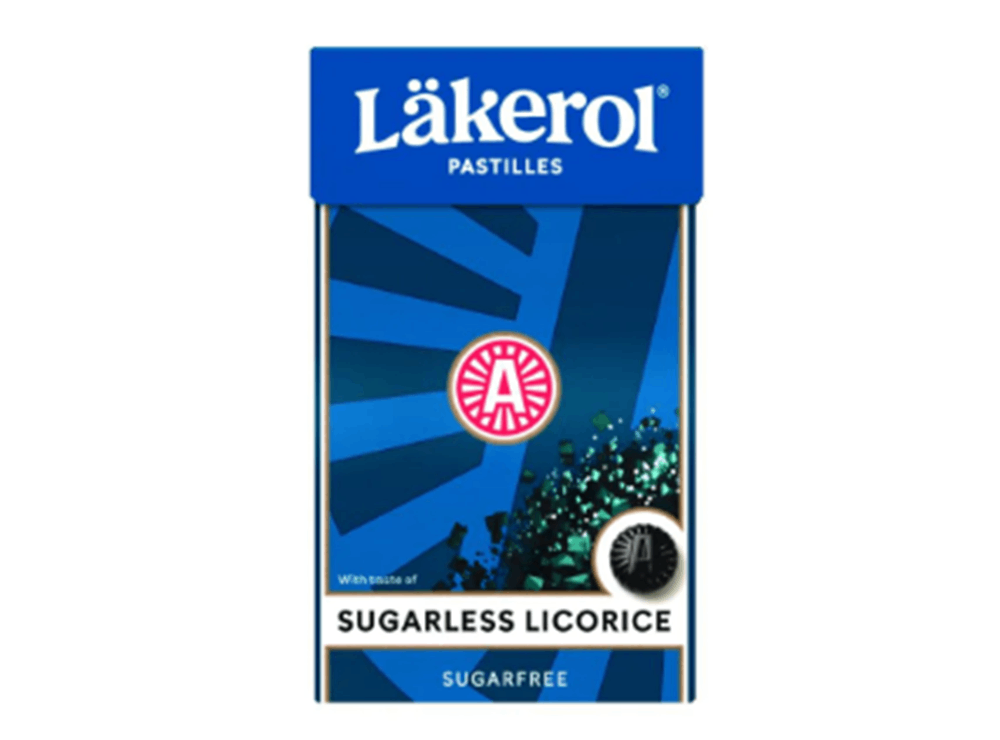 Lakerol Sugarless Licorice 27 g