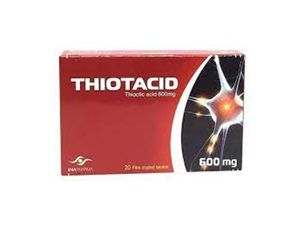 Thiotacid Alpha Lipoic Acid 600Mg 30 pieces